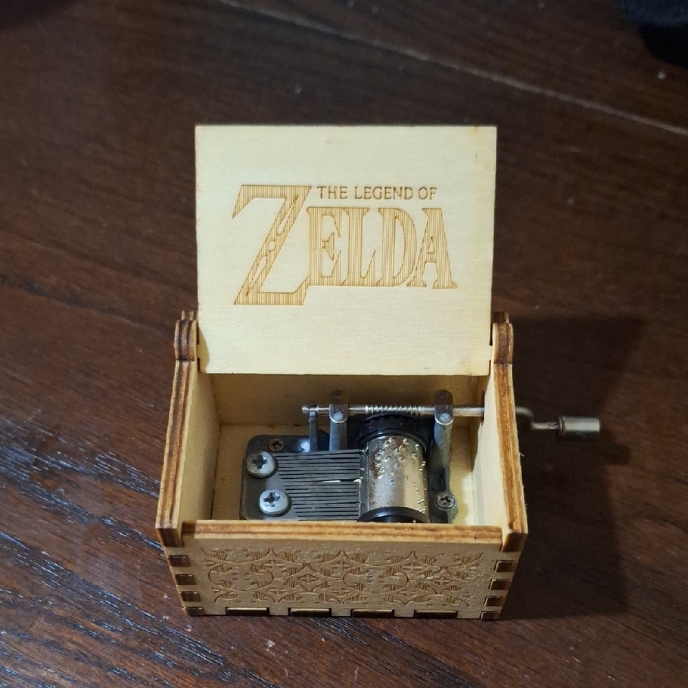 Zelda Themed Wooden Music Box